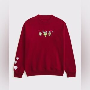 Kids - longer-length the grinch graphic crew sweatshirt